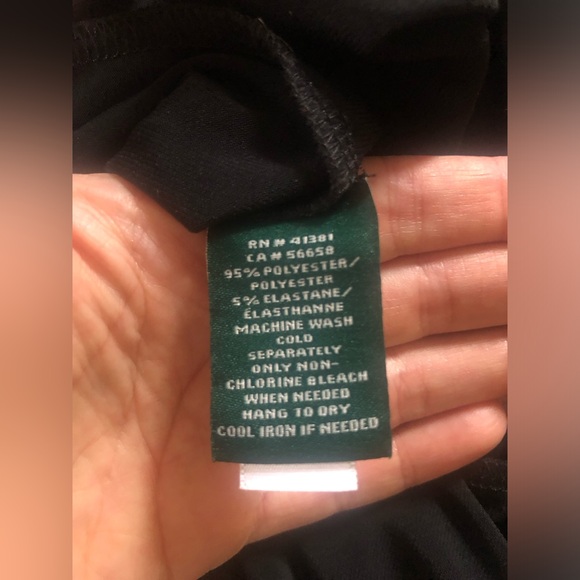 RALPH LAUREN COLD SHOULDER BLACK SHEATH MIDI DRESS SIZE US 6 - Picture 2 of 8